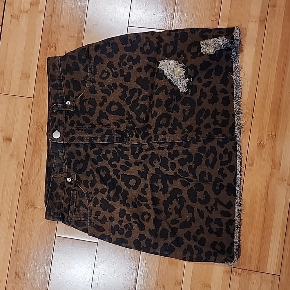 Leopard Skirt
